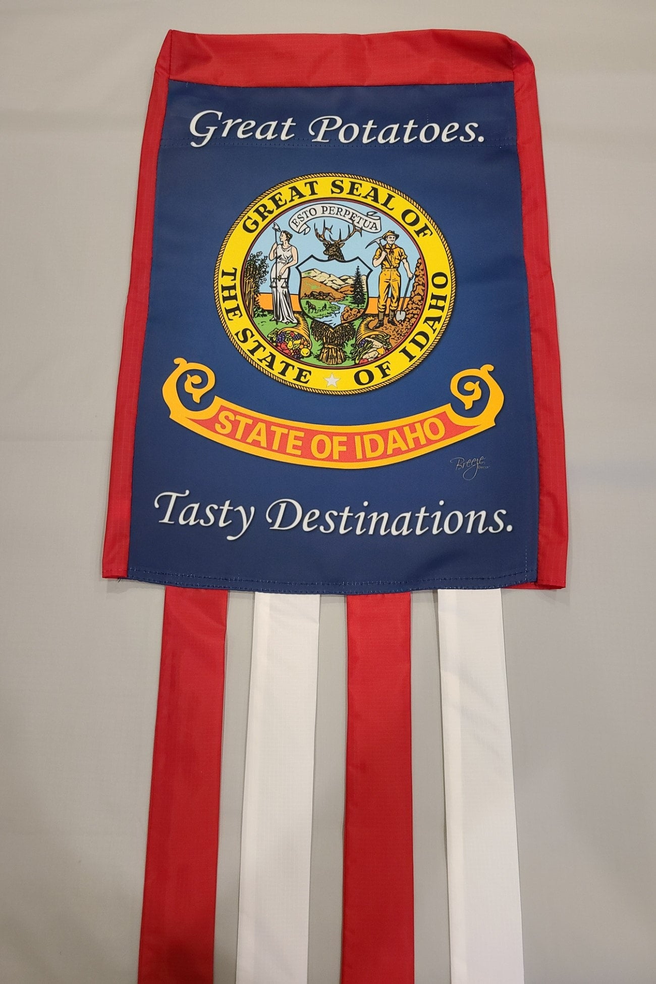 Idaho State Flag (Fits One Mirror) Colorful Accents